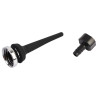 Chisa Novelties Embout de lavement Pointe Black Mont 8 x 1.3cm